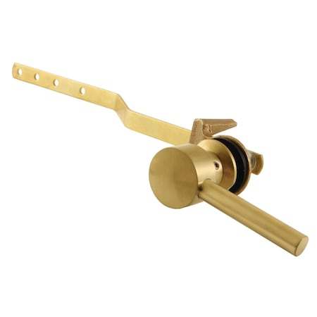 Kingston Brass Front Mount Toilet Tank Lever, Brushed Brass KTDL7